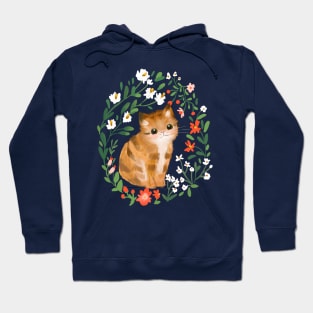 Cats in the garden 1 Hoodie